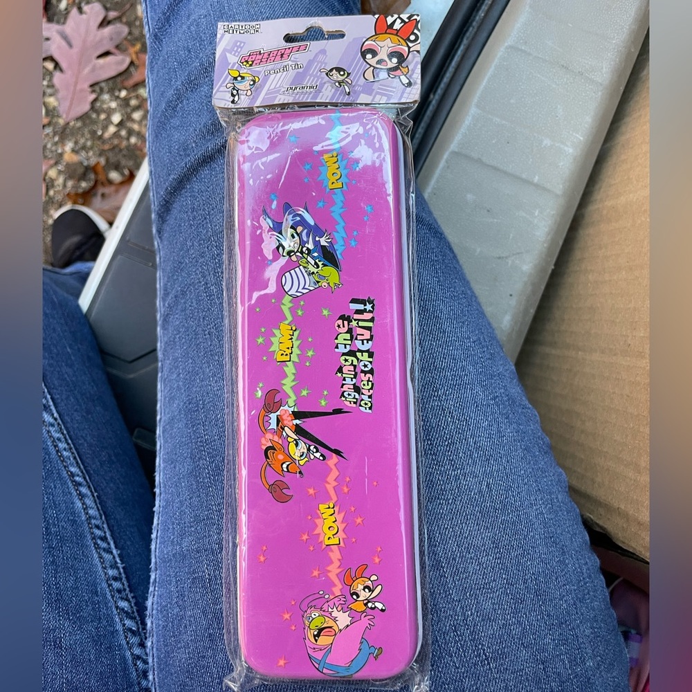 Power Puff Girls pencil Tin